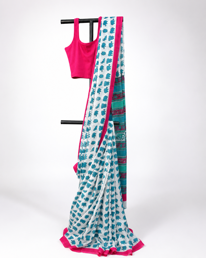 Soft Petals Cotton Mul mul Saree