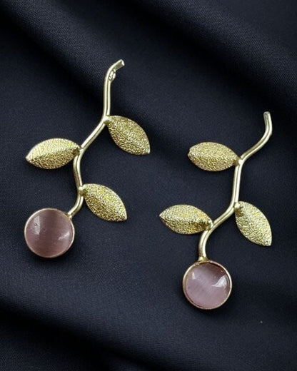 Handmade Gold-Plated Earrings | Unique Contemporary Earrings For Girls