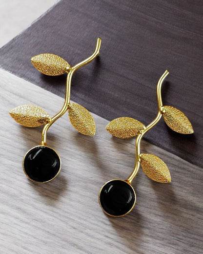 Handmade Gold-Plated Earrings | Unique Contemporary Earrings For Girls