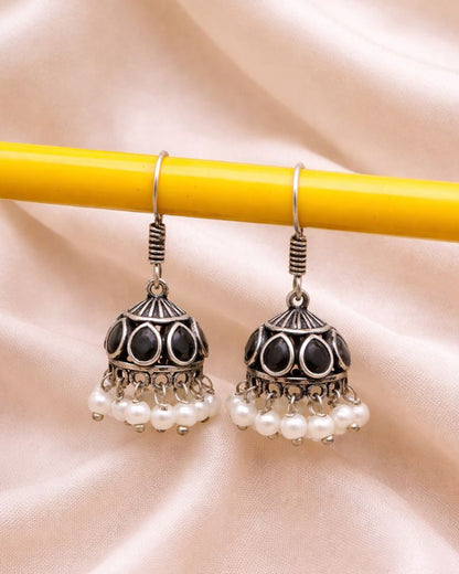 Unique Jhumki Earring Jewelry for Light Weight Party Look